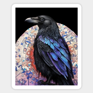 Crow Raven Corvid Birders Backyard Bird Watchers Magnet